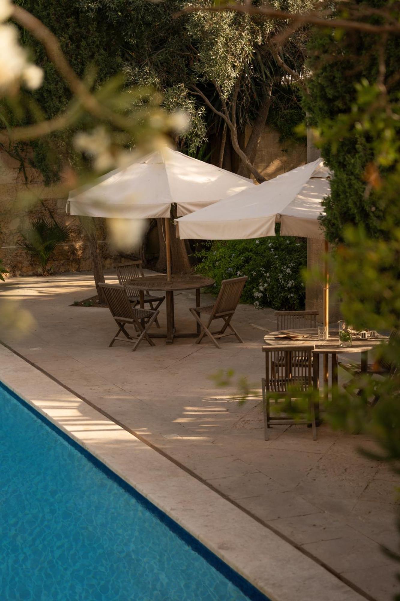 Casa San Rocco - Luxurious Grand 18Th C. Palace With Gardens & Pool Hal Ghaxiak Kültér fotó